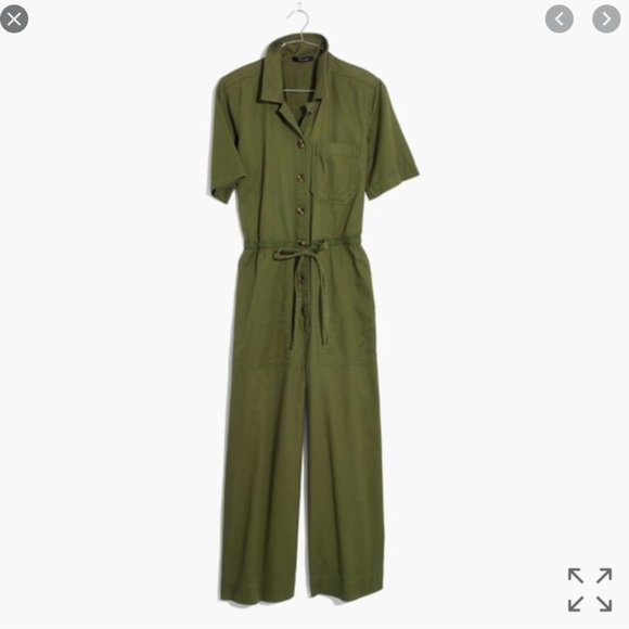 Madewell Dresses & Skirts - MADEWELL | Utility Jumpsuit olive 10